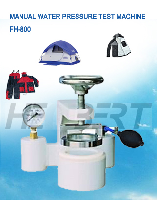 Manual Water Pressure Test Machine FH-800 Made in Korea